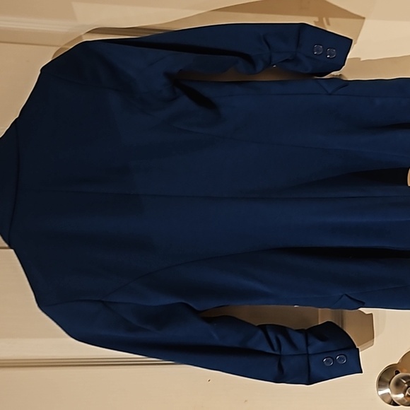 Women's XS boyfriend blazer in Blue - Picture 6 of 6